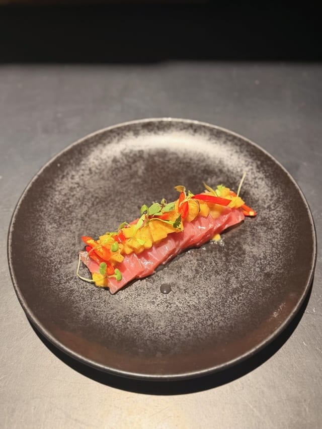 Tuna Crudo.
